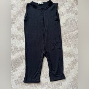 Kyte baby midnight sleeveless snap romper
